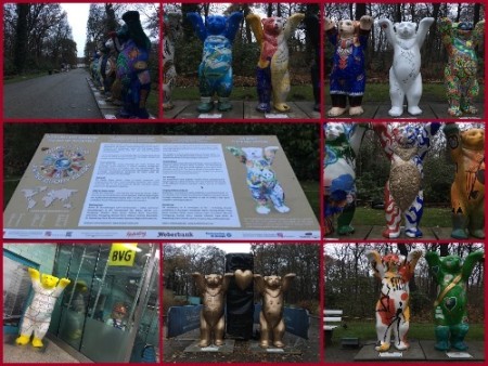 080 "World tour united buddy bear" Maybe there are no idea about Japan. N,S Korea(neighbor), Japan(simple), FR,DE(luxurious), Golden, Subway